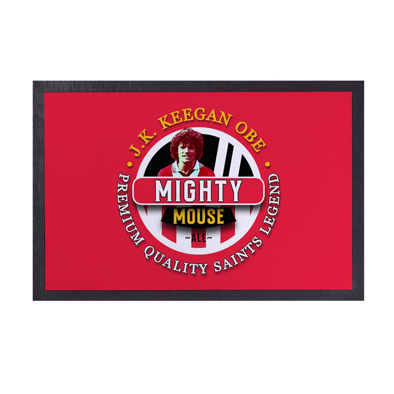 Soton Keegan - Football Legends - Door Mat -60cm X 40cm collectible from https://britishmade.gifts/