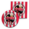 Soton Le Tissier - Football Coaster - Square Or Circle collectible from https://britishmade.gifts/