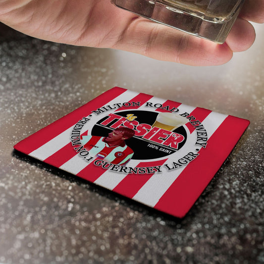 Soton Le Tissier - Football Coaster - Square Or Circle, alternate view