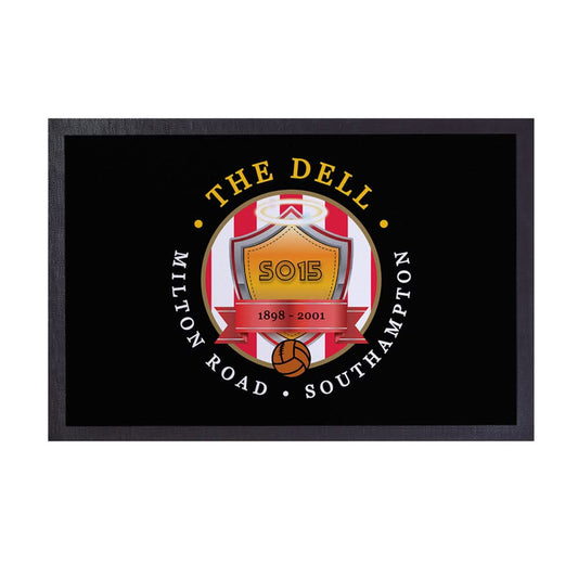 Soton The Dell - Football Legends - Door Mat -60cm X 40cm collectible from https://britishmade.gifts/