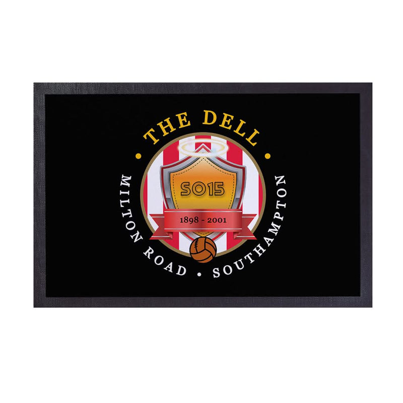 Soton The Dell - Football Legends - Door Mat -60cm X 40cm collectible from https://britishmade.gifts/