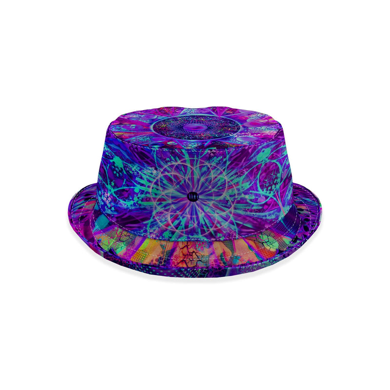Penny Banger - Trippy Spirograph - Bucket Hat, side angle