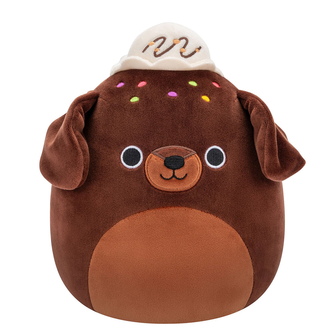 Squishmallows 8'' Rico Brownie Chocolate Lab Plush