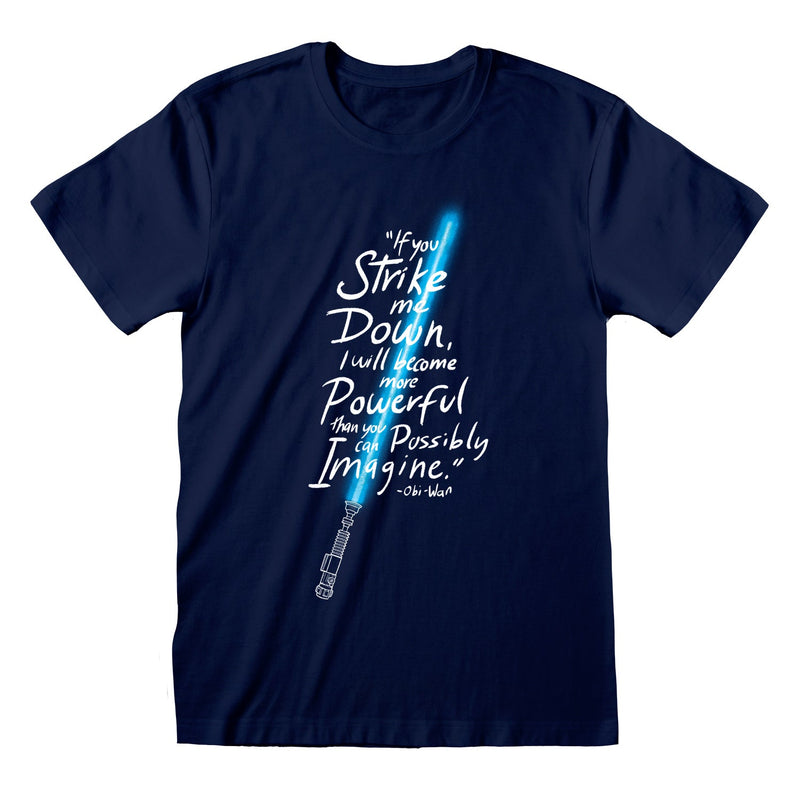 Star Wars If You Strike Me Down T-Shirt collectible from Heroes Inc Dropship