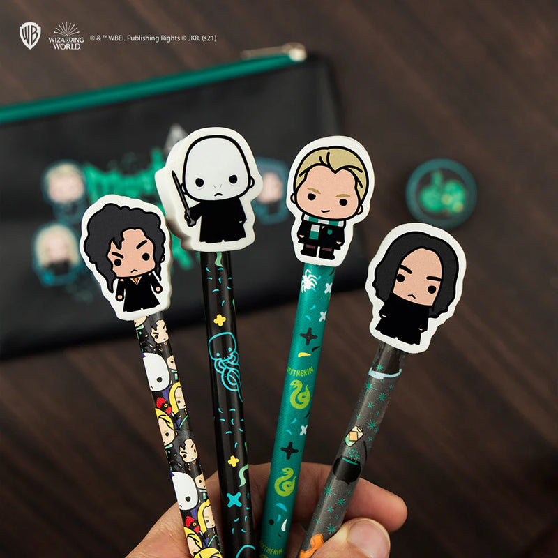 Harry Potter Dark Arts Stationery Set with Voldemort and Snape, packaging shot