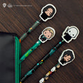 Harry Potter Dark Arts Stationery Set with Voldemort and Snape, in display