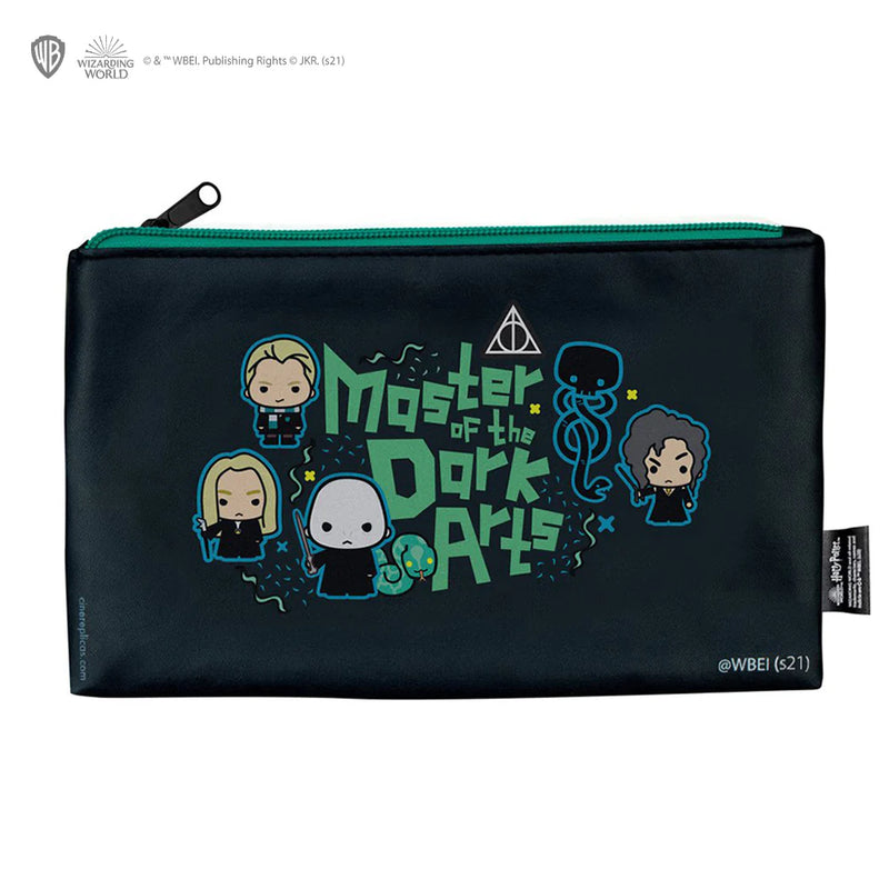 Harry Potter Dark Arts Stationery Set with Voldemort and Snape, rear view