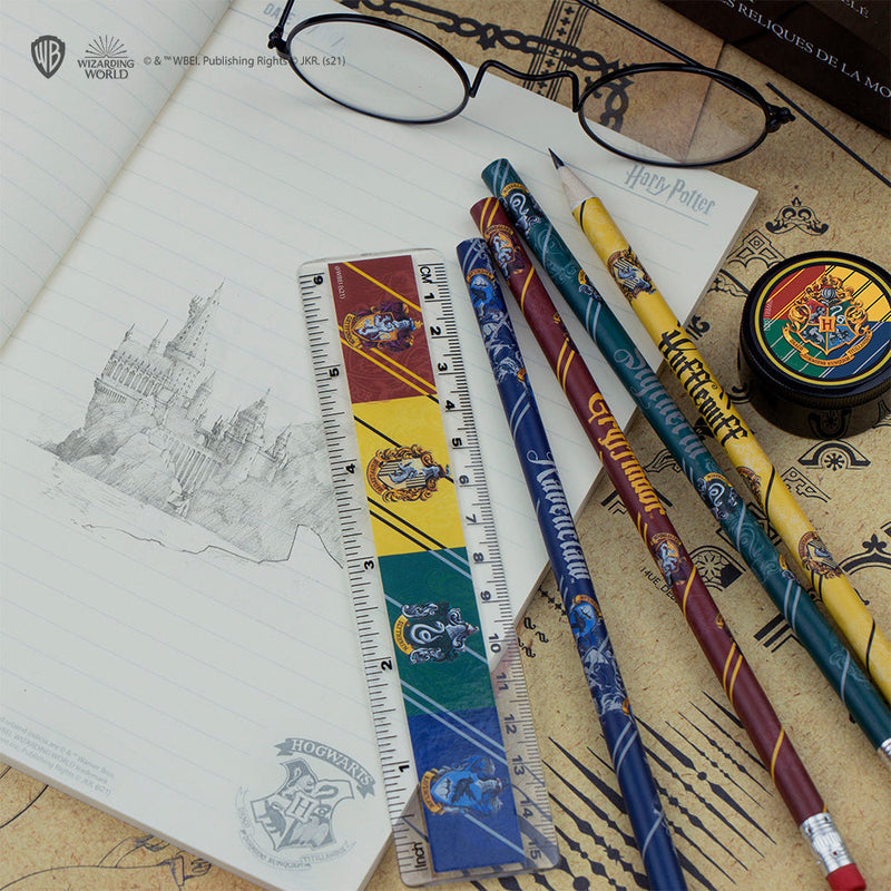 Harry Potter Hogwarts Houses Stationery Set, packaging shot