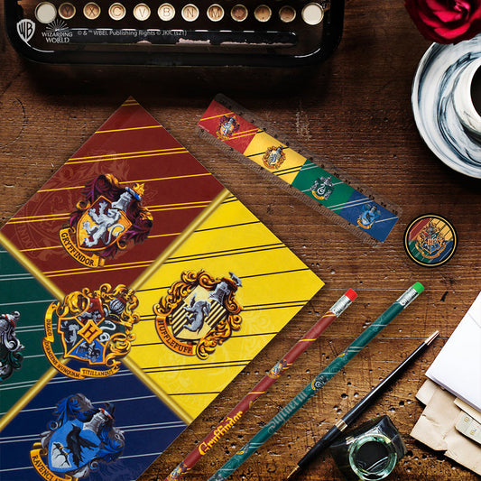 Harry Potter Hogwarts Houses Stationery Set collectible from Harry Potter Cinereplicas