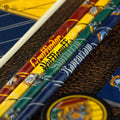 Harry Potter Hogwarts Houses Stationery Set, in display