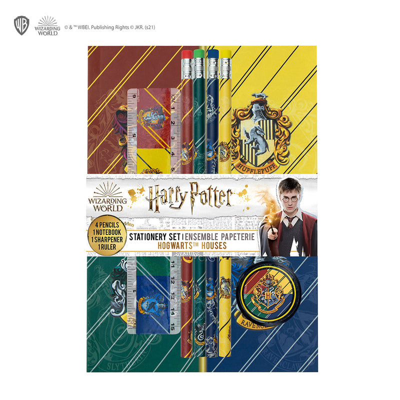 Harry Potter Hogwarts Houses Stationery Set, additional view