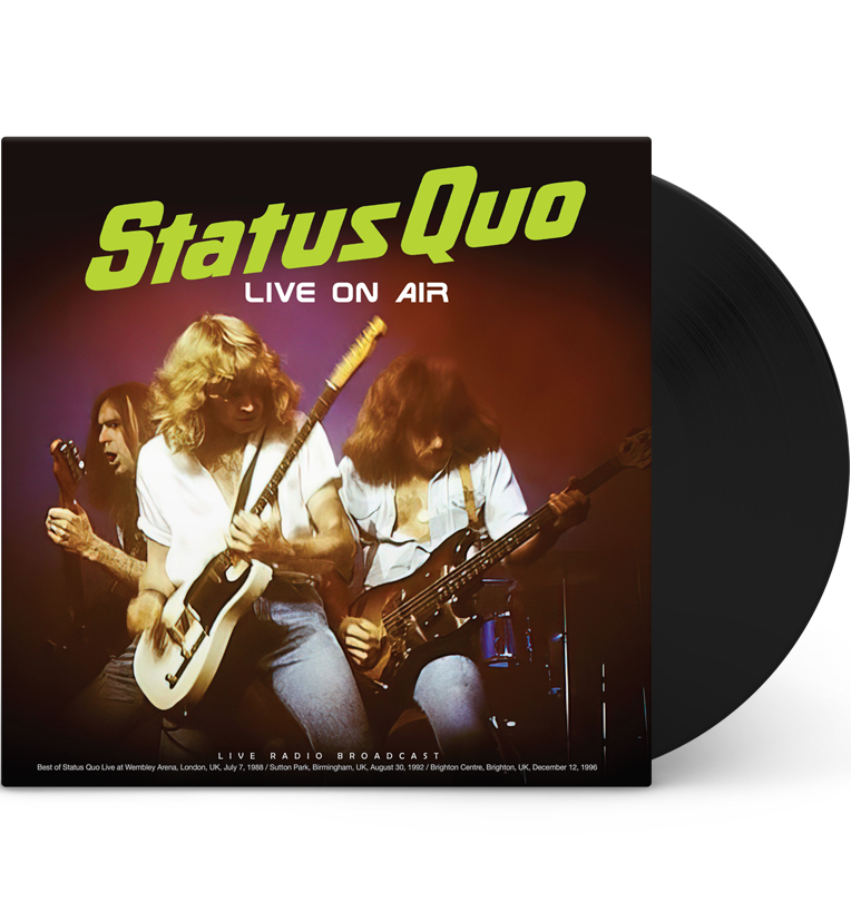 Status Quo – Live On Air (12-Inch Album on 180g Vinyl) collectible from Coda Records