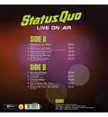 Status Quo – Live On Air (12-Inch Album on 180g Vinyl), side angle