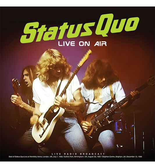 Status Quo – Live On Air (12-Inch Album on 180g Vinyl), alternate view