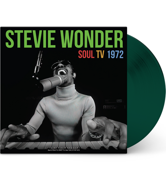 Stevie Wonder – Soul TV 1972 (Limited Edition 12-Inch Album on 180g Transparent Green Vinyl) collectible from Coda Records