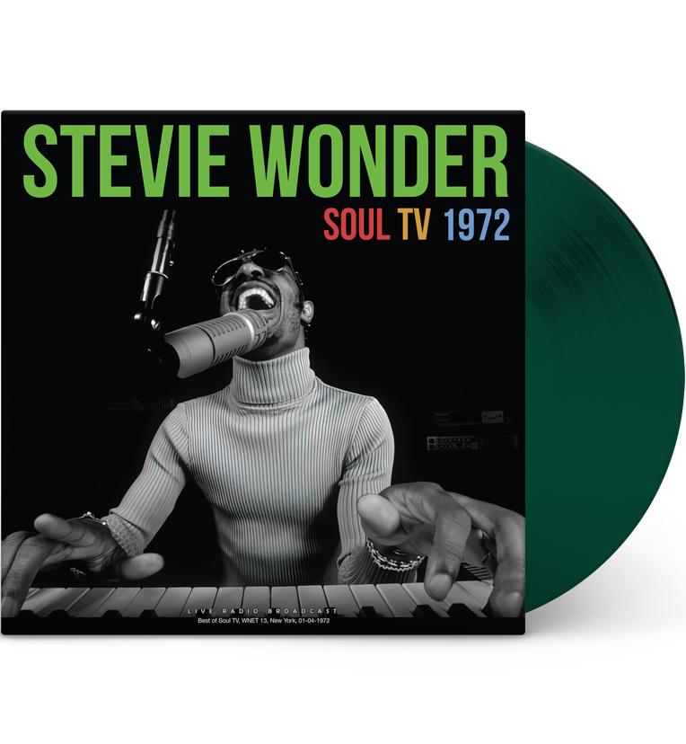 Stevie Wonder – Soul TV 1972 (Limited Edition 12-Inch Album on 180g Transparent Green Vinyl) collectible from Coda Records