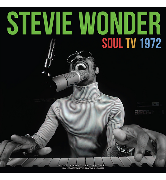 Stevie Wonder – Soul TV 1972 (Limited Edition 12-Inch Album on 180g Transparent Green Vinyl), alternate view