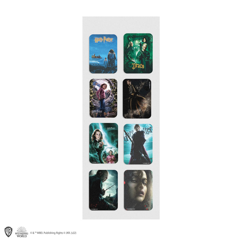 Harry Potter 8 Movie Lenticular Stickers Set, side angle
