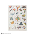 Harry Potter Hogwarts Essentials Puffy Foam Sticker Set of 22, side angle