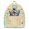 Loungefly Disney Stitch Sandcastle Beach Surprise Mini Backpack