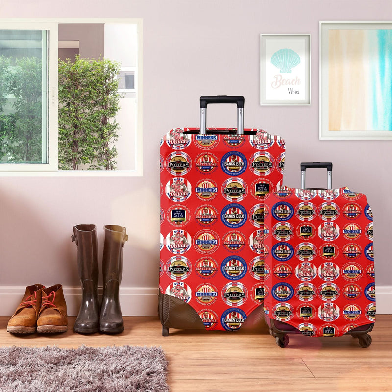 Stoke - Football Legends - Luggage Cover - 3 Sizes, side angle