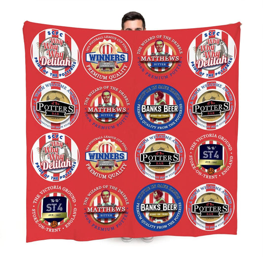 Stoke - Football Legends - Fleece collectible from https://britishmade.gifts/