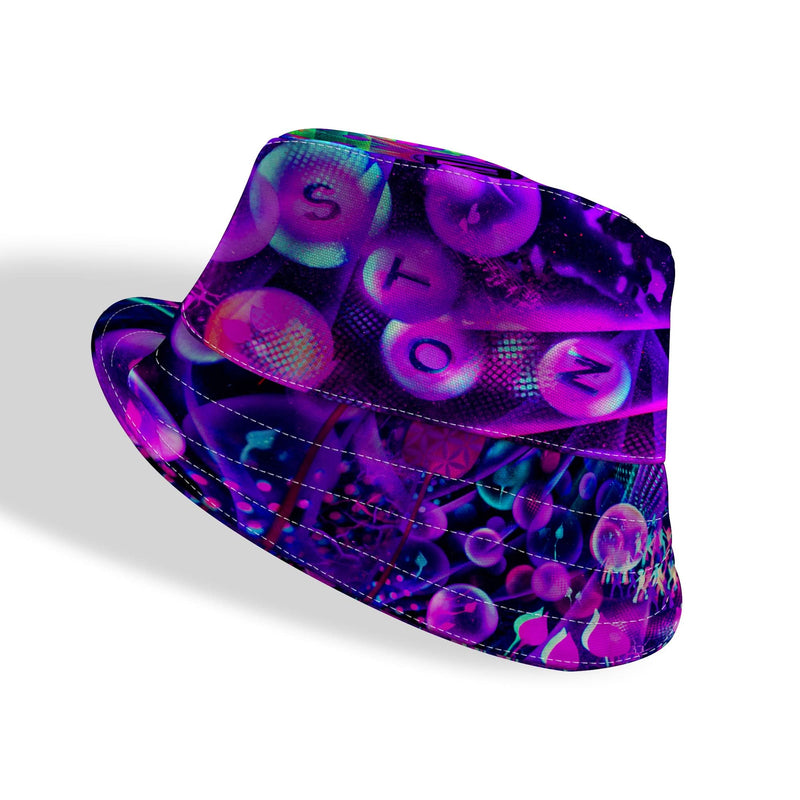 Penny Banger - Stoned Ape - Bucket Hat, close-up detail