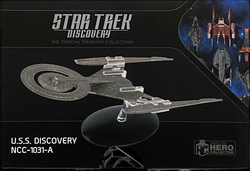 U.S.S. Discovery NCC-1031-A (Crossfield-Class Refit) Model Diecast Ship (Eaglemoss / Star Trek), close-up detail