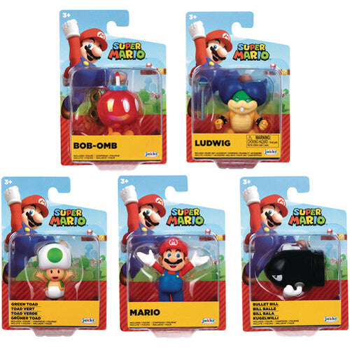 Nintendo Mario / Assorted Characters Super Mario 2.5" Mini Figure (One Random)