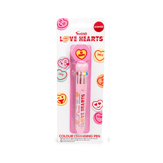 Swizzels Love Hearts Scented 10 Colour Pen collectible from PoundFun