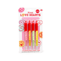 Swizzels Love Hearts Scented Ball Point Pens 4 Pack collectible from PoundFun