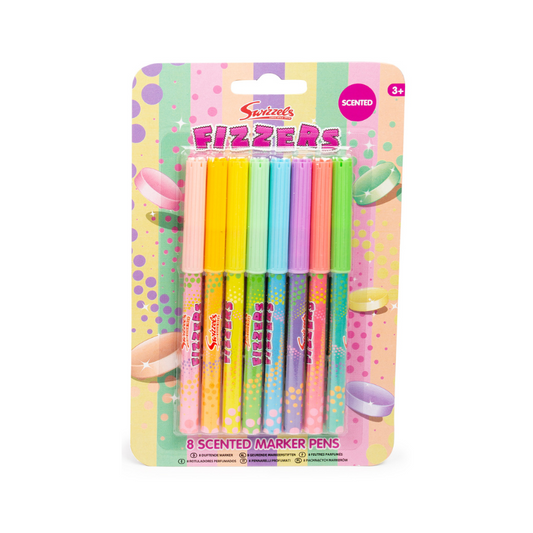 Swizzels Fizzers Scented Felt Tips 8 Pack collectible from PoundFun