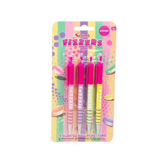 Swizzels Fizzers Scented Ball Point Pens 4 Pack collectible from PoundFun