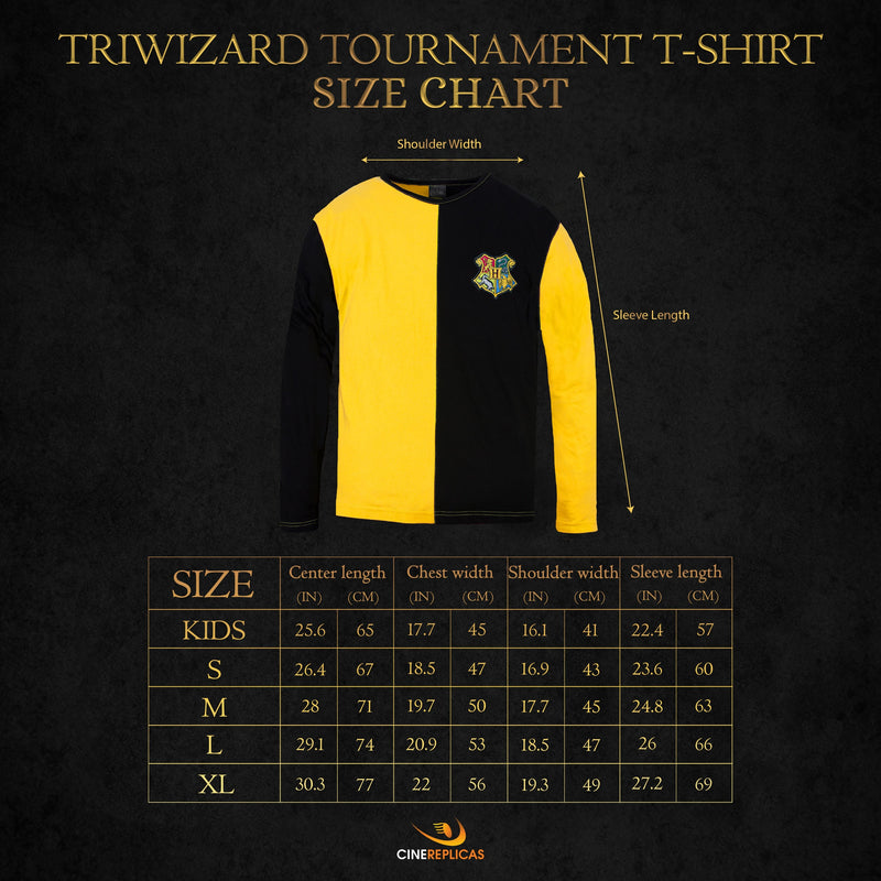 Harry Potter Cedric Diggory Triwizard Tournament T-Shirt, packaging shot