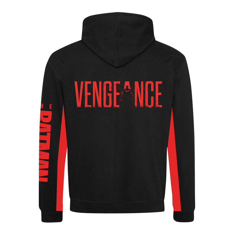 DC The Batman Vengeance SuperHeroes Inc. Premium Contrast Pullover Hooded Sweatshirt collectible from Heroes Inc Dropship