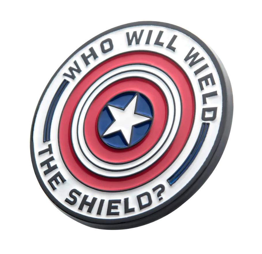 Marvel Who Will Wield The Shield Pin Badge