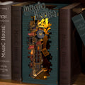 Rolife Magic House DIY Book Nook Shelf Insert TGB03, rear view