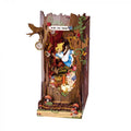 Rolife Book Nook Shelf Insert - Fall into Wonderland, side angle