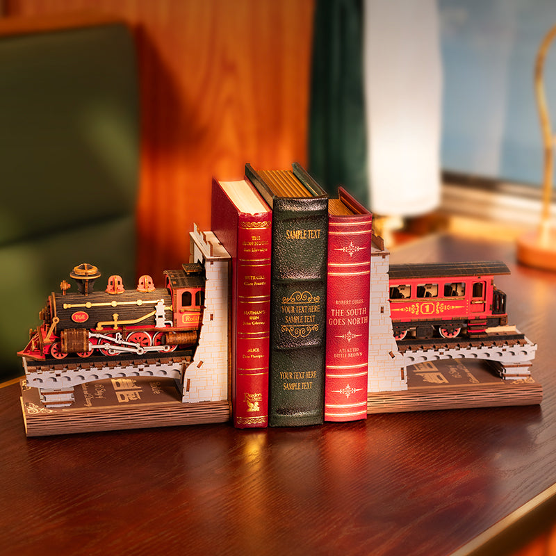 Rolife Century Train DIY Book Nook TGE01, product detail