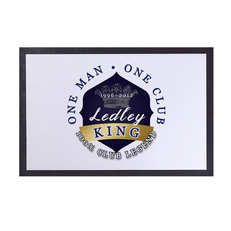 Totts Ledley King - Football Legends - Door Mat -60cm X 40cm collectible from https://britishmade.gifts/
