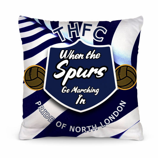 Totts Marching - Football Legends - Cushion 10 collectible from https://britishmade.gifts/