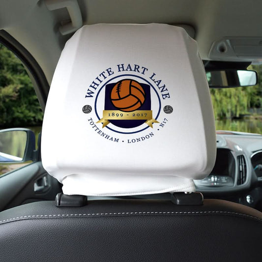Totts White Hart Lane - Football Legends - Headrest Cover collectible from https://britishmade.gifts/