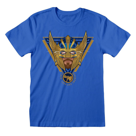 Marvel Thor Love and Thunder Head Armour T-Shirt collectible from Heroes Inc Dropship