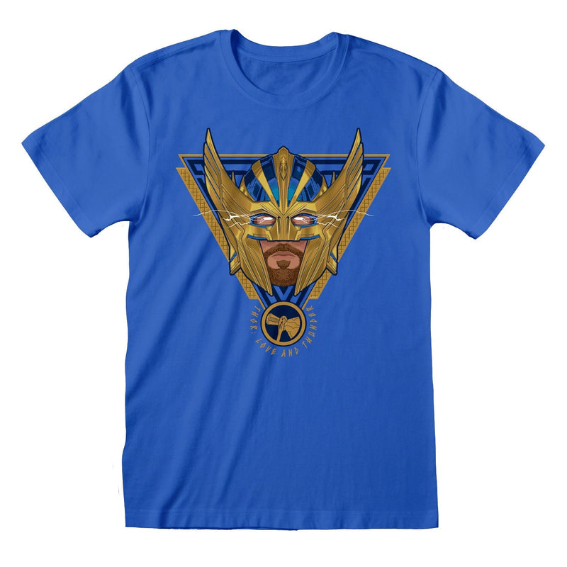 Marvel Thor Love and Thunder Head Armour T-Shirt collectible from Heroes Inc Dropship