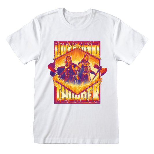 Marvel Thor Love and Thunder Team Stance T-Shirt collectible from Heroes Inc Dropship
