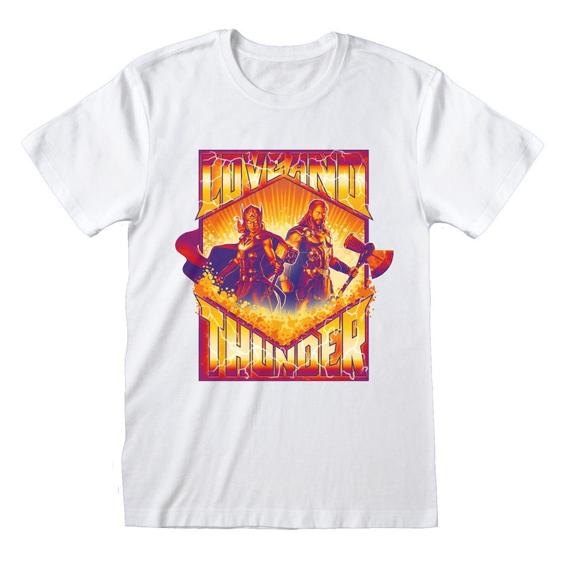 Marvel Thor Love and Thunder Team Stance T-Shirt collectible from Heroes Inc Dropship