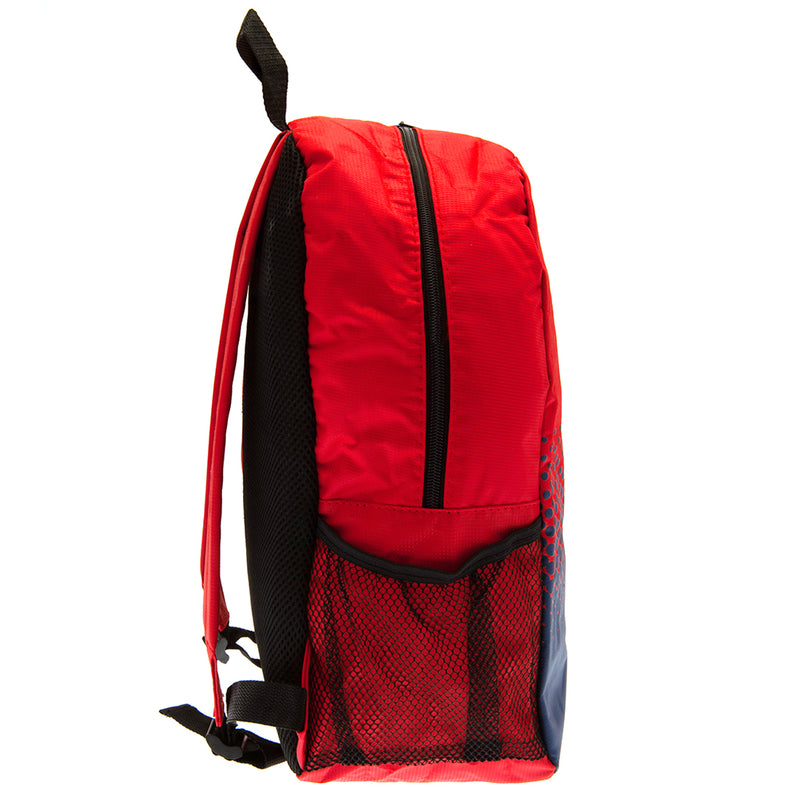 Arsenal FC Fade Backpack, close-up detail