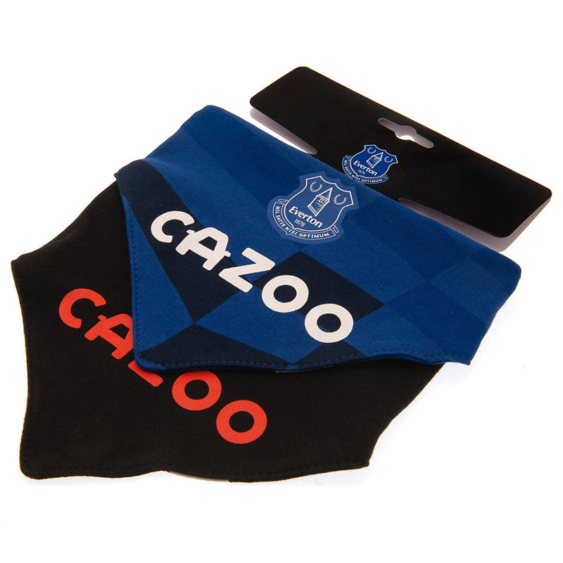 Everton FC 2 Pack Bibs, close-up detail