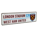 West Ham United FC Window Sign, alternate view