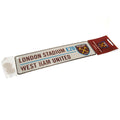West Ham United FC Window Sign, close-up detail